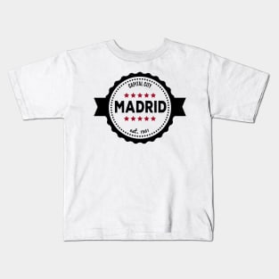 Madrid capital city Kids T-Shirt